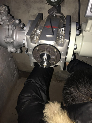 氣體羅茨流量計現場維護圖